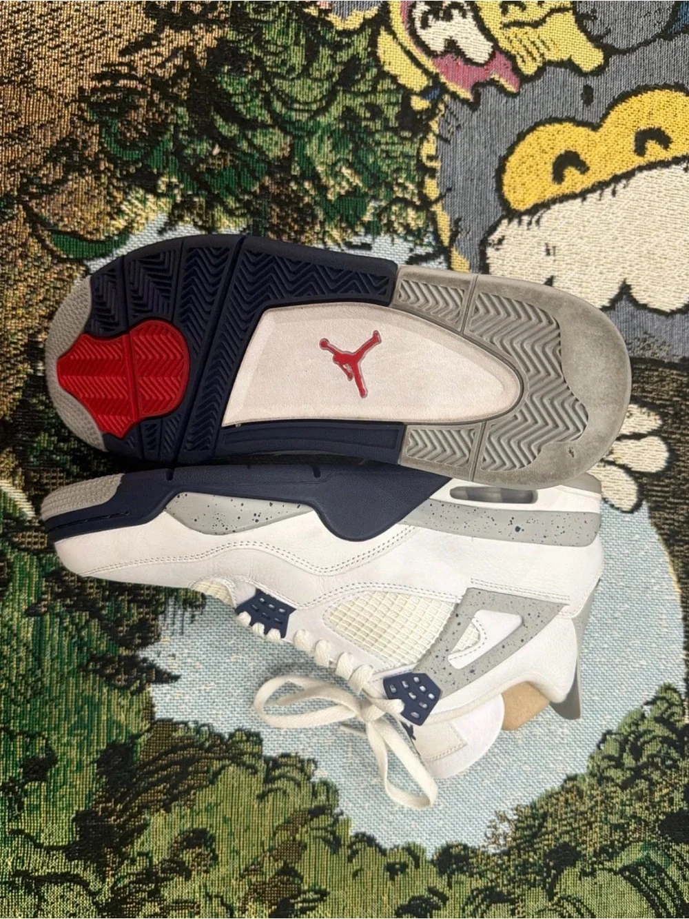Air Jordan 4 Retro ‘Midnight Navy’ - Size 11 (Great Condition / No Box)